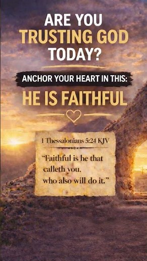 God Keeps His Promises | God Is Faithful | Bible Verse KJV