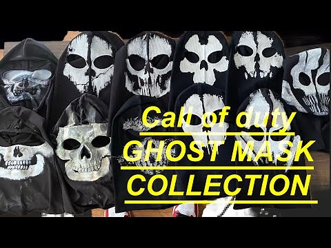 Ghost Masks Call Of Duty Collection
