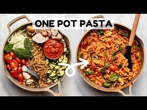 One Pot Pasta Recipe | EASY + Cozy