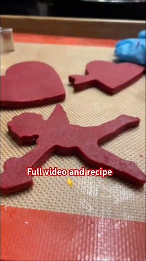 Red Velvet Valentine’s Cookies Recipe | Soft Cut-Out Sugar Cookies