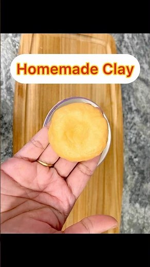How to Make Easy Chemical Free Homemade Clay | Best for Kids Crafts! DIY Clay for Kids👌 Easy DIY✨