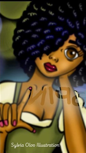 Digital Art Procreate Drawing Created In My Art Style