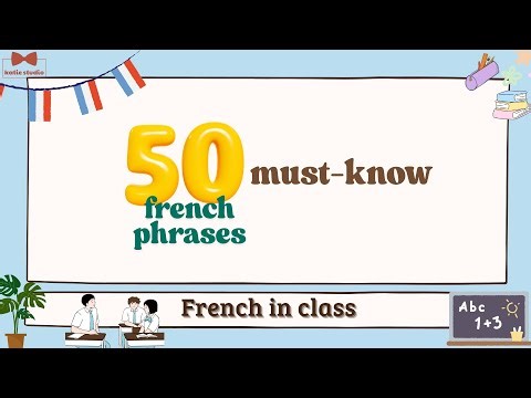 50 French Classroom Sentences – Speak Clearly at School or in Class