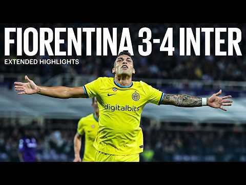 DECIDED IN THE LAST MINUTE ⏱️ | FIORENTINA 3-4 INTER | EXTENDED HIGHLIGHTS