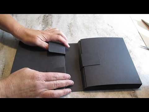 Structure d'Album "Folio à 2 Sections" | Le Dévoilement | Scrapbooking