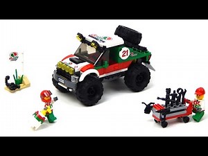 Lego City 60115 4 x 4 Off Roader Lego Speed Build