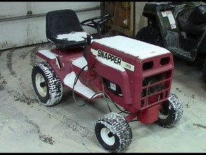 Checking Out The Snapper LT12 Tractor (Racing Tractor Build)
