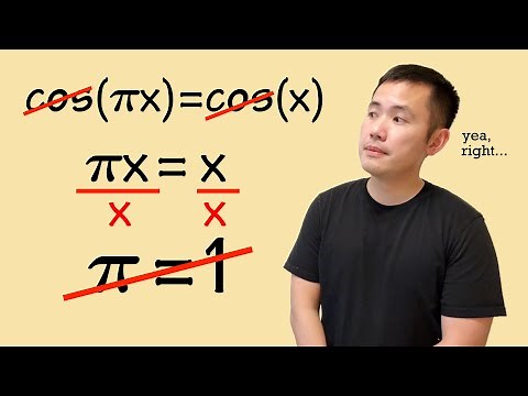 Solving cos(pi*x)=cos(x)