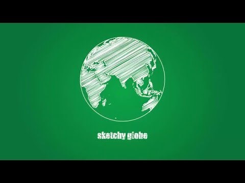 Sketchy Globe | Adobe Illustrator Tutorial