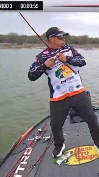 Chris Lane adds a stud to his totals and enjoys his Qualifying Round winning moment