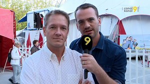 17K views · 85 shares | La tournée des 100 ans du Circus Knie fait halte en Valais... Depuis hier et jusqu'à mardi, le nouveau chapiteau est installé sur la place des Potences à Sion... Parmi les artistes de ce jubilée, Vincent Kücholl et Vincent Veillon de 120 minutes... Interview et reportage. | Canal9 | Facebook