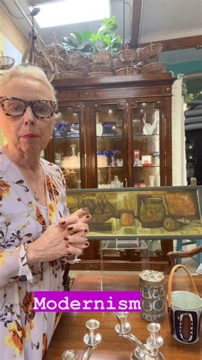 9K views · 270 reactions | What’s Modern? How do I know if it’s Mid Century??? #modernism #midcenturymodern #americanmodernism #danishmodern #danishdesign #mexicanmodern #mexicanpainting #mexicanart #Painting is $395. Koefoed bucket is $75. Thorsson is $225. fisher candlesticks are $100 #makeitspecial #makeityours | Freighthouse Design and Consign | Facebook