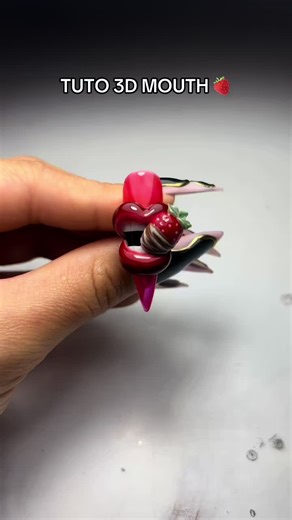 Tuto 3D Mouth : Apprenez le Nail Art dans Mon Ebook