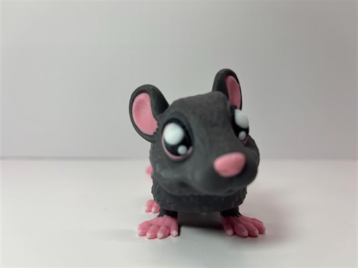 3D Printed Articulated Mouse - Etsy