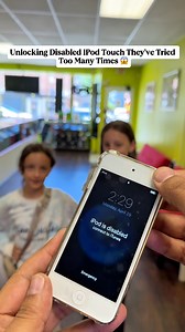 Here’s How You UNLOCK DISABLED iPod ✨ #moneytalkswireless #foryourpage #phonerepair #appleiphone #bridgeportct #disabled | Money talks wireless