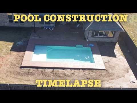 8-Minute Transformation: $60,000 Luxury Pool Construction Timelapse Start to Finish