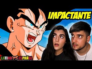 ESPAÑOLES REACCIONAN A DRAGON BALL DOBLAJE LATINO💥GOKU SE TRANSFORMA EN SSJ FRENTE A LOS ANDROIDES💥