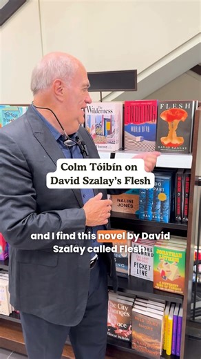 Colm Tóibín raves about FLESH by David Szalay and weighs in on what makes a great author photo. Learn more: https://bit.ly/3ODGKHh | Scribner Books