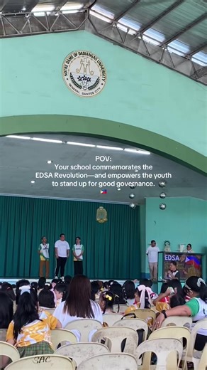 Commemorating the EDSA Revolution in Schools