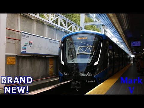 TransLink's BRAND NEW Mark V SkyTrain! - Ride & Walkthrough