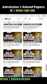 BA Facility And Services Management Admission 2026 | IGNOU BAFFSM Admission July 2026