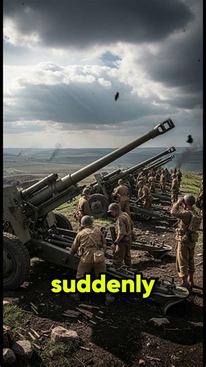 Germans Heard Nothing… Then 100 American Shells Hit at the Same Second | WW2