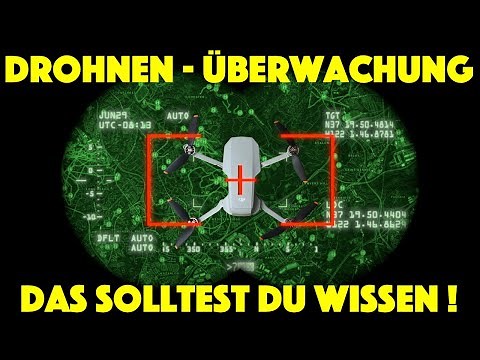 Drone monitoring of DJI Mini 2, Air 2s & Co by authorities with DJI Aeroscope (German + Subtitles)