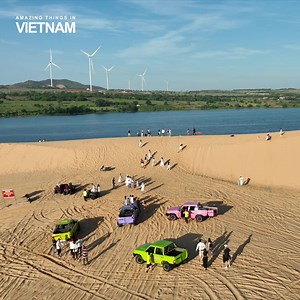 16K views · 497 reactions | Sand Dunes in Mui Ne, Phan Thiet | Amazing Things in Vietnam | Facebook