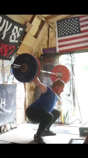 110 kg / 242 lb - Snatch