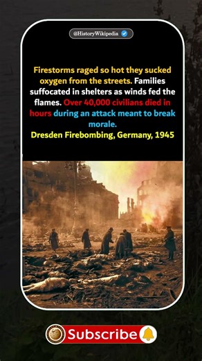 The Night the City Turned to Fire 🌆 #WWII