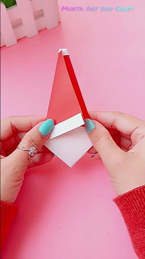 DIY: How to make Santa Claus at home | Easy Tutorial Craft for Christmas 2021 #Shorts