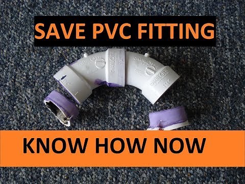 Remove PVC Pipe From Fitting