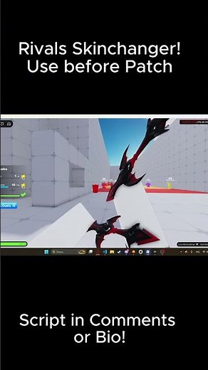 Rivals Skin Changer #robloxscript #roblox #skinchanger #rivals