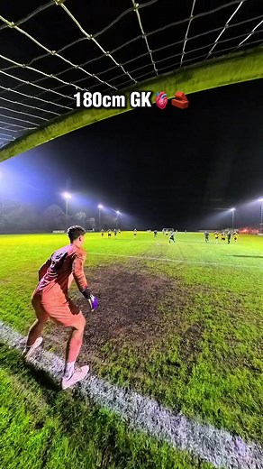 Short Goalkeeper Saving Shots 🧱🫀