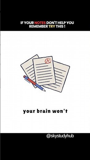 Effective Notes Taking Method | How to Take Notes Effectively | Sky Study Hub