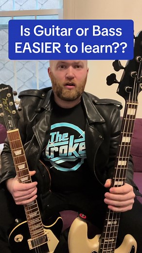 Is Guitar or Bass Easier to Learn? A Comparison