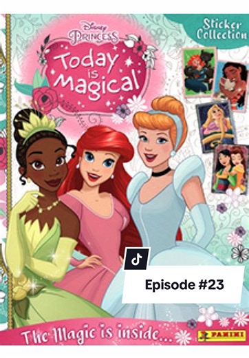 👑 Disney Princess #23 👑 “Today is Magical”. 7 Stickers/Trading Card per episode! Follow for the full series! 💗 Album and stickers linked in bio! 📗 Book: Disney Princess - “Today is Magical” ✍️ Published by: @Panini UK & Ireland #ASMR #PaniniStickers #PaniniStickerAlbum #sticker #stickercollection #asmrtiktoks #blindbag #disney #disneyprincess