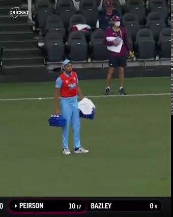 Somebody gave Harry Conway the wrong information... and he wasn't too happy about it! 😆 Watch the #MarshCup live for free: cricketa.us/3HRyC0M | cricket.com.au