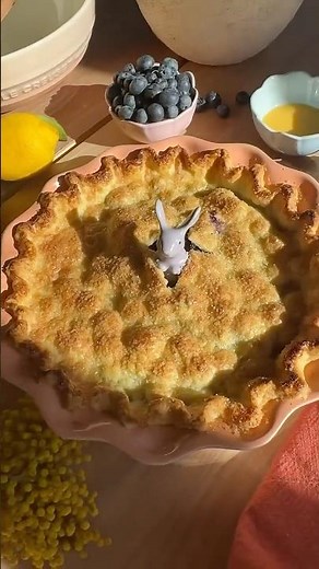 Spring Dessert Recipe - Blueberry Pie