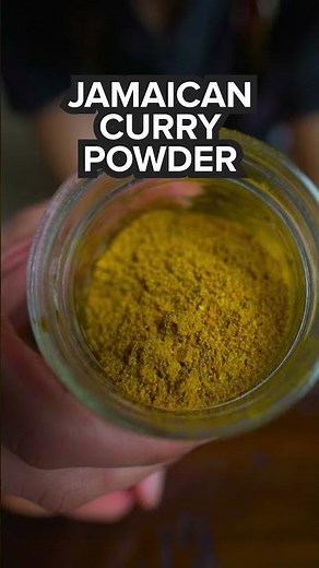 Jamaican Curry Powder (From scratch) #shorts