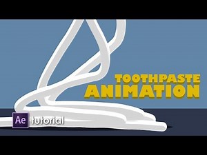 Toothpaste animation After Effects tutorial