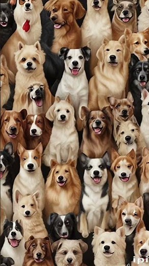 This is a super cute and high-quality photo showing 25 different dogs together.