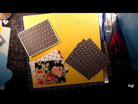 QUICK Paper cutting TIP... 6 - A2 size bases from a 12x12 cardstock