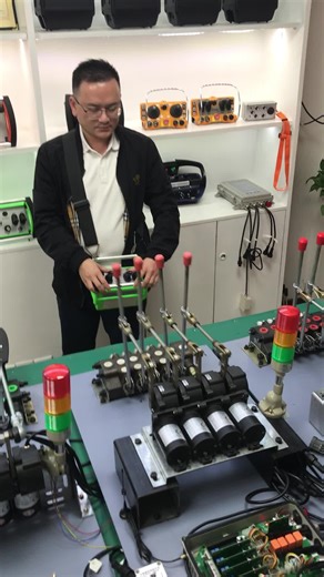 Crane truck remote control #palfinger #machine #hydraulic #remote #truck #effer #crane