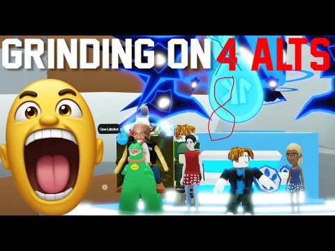 Hatching with 8 accounts in Hatching Legacy!