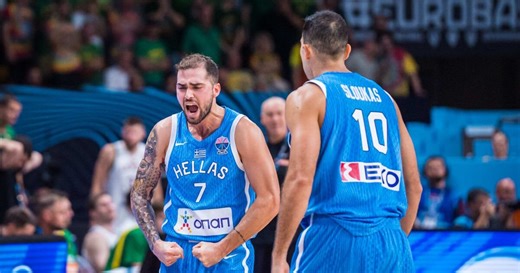 Λιθουανία - Ελλάδα: Η έκρηξη του Βασίλη Τολιόπουλου, ο σαρωτικός Γιάννης και ο καταλυτικός Κώστας Αντετοκούνμπο