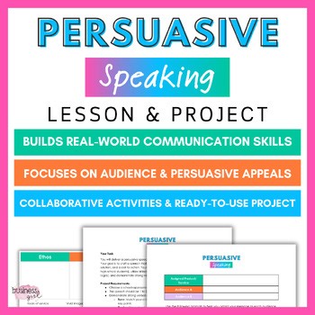 Persuasive Speaking Lesson and Project | Audience Awareness & Persuasive Appeals