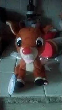 2004 Gemmy Animated Singing Rudolph