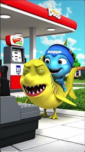 Archie tries to rob a gas station and doodle makes everything wrong