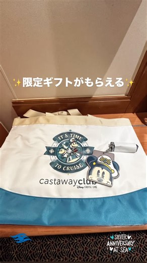 Disney NZ Ambassador(自称😆) in 🇳🇿 on Instagram: "🛳️✨Disney Cruise Line’s Castaway Club ⚓️ Silver members receive an exclusive onboard gift 🎁 The more you sail, the more magical perks you get ✨ @disneycruiseline @disneycruiselineaunz 🚢🎄🎅🐭🇳🇿🇦🇺🎁🥂🚢🎄🎅🐭🇳🇿🇦🇺🎁🥂 🛳️✨ディズニー・クルーズ・ラインの キャスタウェイ・クラブ（Castaway Club） シルバーメンバーになると、 🎁 乗船時にシルバー限定ギフトがもらえるの知ってましたか？ 航海回数に応じて ⚓️ シルバー ⚓️ ゴールド ⚓️ プラチナ ⚓️パール とランクアップ✨ リピーターになるほど特典が増えるのも魅力です💙 毎回ちょっとしたサプライズがあるのが嬉しい🎁 乗れば乗るほど楽しくなるのが ディズニークルーズの魅力！ 🚢🎄�